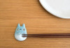 Totoro Hashioki My Neighbor Totoro Shigaraki yaki pottery Chopstick rest set