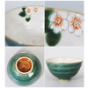 Gohan Chawan Kutani yaki Japanese Rice bowl Seiryo Spirea Kodemari Japan Blue