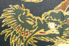 Noren Japanese hanging curtain gold lame Ryu Dragon Black 150x85cm