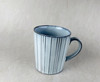Mino ware Japanese pottery Mug Coffee Tea cup Koiki Tokusa stripe Kinyou glaze