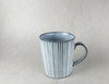 Mino ware Japanese pottery Mug Coffee Tea cup Koiki Tokusa stripe Kinyou glaze