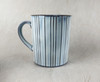 Mino ware Japanese pottery Mug Coffee Tea cup Koiki Tokusa stripe Kinyou glaze