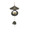 Japanese FURIN Wind Chime Bell sparrow Suzume Takaoka Ironcraft / Made in Japan