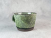 Mino ware Japanese pottery Mug Coffee Tea cup Green glaze Mini mug Japan
