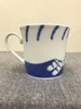 Mino ware Japanese pottery Mug Coffee Tea cup Tora tiger Neko Cat Blue 300ml