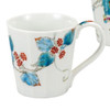 Pair Kutani yaki ware Japanese Mug Tea Coffee Cup Wild Grape Raspberry Hirano