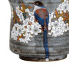 Yunomi Kutani yaki ware Japanese green tea cup Large size Flower and Bird japan