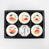 Mino ware Sakazuki Japanese Sake Cup Ceramic set of 5 Mt.Fuji disign Japan