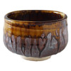 Mino ware Japan Matcha bowl Sado green tea bowl Sabi Rust Ash glaze Japan