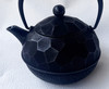 Tetsubin Nanbu Cast Iron kettle Kyusu tea pot 600ml Voronoi pattern Japan