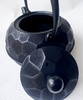Tetsubin Nanbu Cast Iron kettle Kyusu tea pot 600ml Voronoi pattern Japan