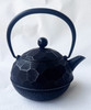 Tetsubin Nanbu Cast Iron kettle Kyusu tea pot 600ml Voronoi pattern Japan