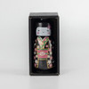 Kokeshi Japanese Sake cup bottle Mino ware set Traditional doll Sakura Komachi