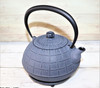 Tetsubin Nanbu Cast Iron kettle Kyusu tea pot 1100ml Thread pattern Japan