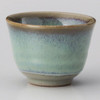 Sencha Yunomi Mino ware Japanese green tea cup Hiwa-green Made in Japan