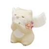 Kyoto Oinori-Inu Angel Pray dog Chirimen crape doll Cute Handcraft Made in Japan