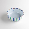 Arita ware Kobachi Japanese small bowl Sarving dish Fuchi-Tokusa Stripe Japan