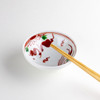 Arita ware Kobachi Japanese small bowl Sarving dish Flower Bird Manreki Koduke