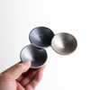Arita ware Kobachi Japanese small bowl Sarving dish Black Silver 3Koduke mini