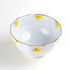 Arita ware Gohan Chawan Japanese Rice bowl Little flower Icchin-technic Yellow
