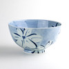 Arita ware Donburi Chawan Rice noodle bowl Soba Udon Gyudon Flower Obi pattern