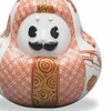 Kutani ware porcelain Hyakuman-san Japanese Ishikawa mascot Aka-e Saibyo Red