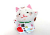 Japanese lucky cat Maneki neko Fuku fortune cat Mino yaki Made in Japan