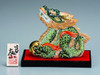 2024 Kutani ware Zodiac Chinese fortune Dragon ornamentDragon Yuzan Mori art