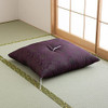 Japanese Buddhist cushion Kinran Omae-Zabuton Temple Purple Fuji Karahana Japan
