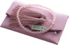Kyoto Ladies Rose Quartz Juzu Rose Pink,Kyoto,Buddhism Mala,Made in Japan,