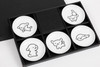Cute Dog plates,Japense dish Mino ware Sushi Soy source dish Set of 5 Japan