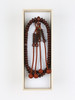 Shingon Buddhist Rosary Mala Juzu Prayer beads Japan Kyoto Stirpe Rosewood Oval