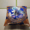 Japanese Buddhist cushion Kinran Omae-Zabuton Temple Hitotsu-kama Phoenix Japan