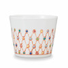 Kutani yaki Soba choko cup for Soba Net Dot Rieko Sumi Handcraft Japan