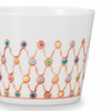 Kutani yaki Soba choko cup for Soba Net Dot Rieko Sumi Handcraft Japan
