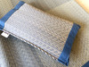 Igusa mattress Japanese rush Tatami Relaxing Blue with pillow 90 x 200 cm