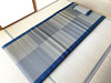 Igusa mattress Japanese rush Tatami Relaxing Blue with pillow 90 x 200 cm