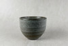 Shigaraki yaki ware Japanese pottery green tea cup Yunomi Black Yohen Japan