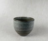 Shigaraki yaki ware Japanese pottery green tea cup Yunomi Black Yohen Japan