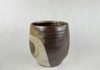 Shigaraki yaki ware Japanese pottery coffee tea cup Mug Ash glaze Marumon Circle