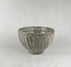 Shigaraki yaki Japanese pottery Rice bowl Gohan chawan Ash glaze Carving Japan