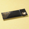 Mino ware Japanese long plate Sashimi Tenpura largeGold shibuki Black Japan