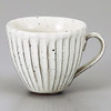 Mino Ware, Made in Japan Kohiki Slanted Round Mug Cup 350ml