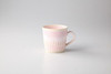 Gift [Boxed] Cream Pink Mugs - Mino Ware, Made in Japan Tea Coffee cup