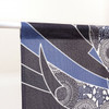 Noren Japanese door curtain 33.46x11.81 in polyester with a Gathered Motif Japan