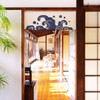 Noren Japanese door curtain 33.46x11.81 in polyesterBlue wave pattern Japan
