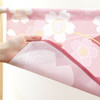 Noren Japanese door curtain 33.46x11.81 in polyester Cherry Blossoms in Lines