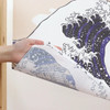 Noren Japanese door curtain 33.46x11.81 in Great wave Kanagawa Mt.Fuji Japan