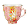 Kutani ware Japan Bizan Kiln Hana-Kirari  Tea cupWhite Rabbit Mug