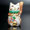 Kutani ware Japan Taka Toshifumi Maneki Neko Lucky cat Glorious Phoenix Design